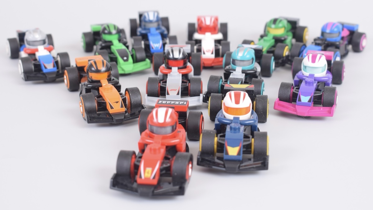 All 12 LEGO 71049 F1 Collectible Race Cars in review