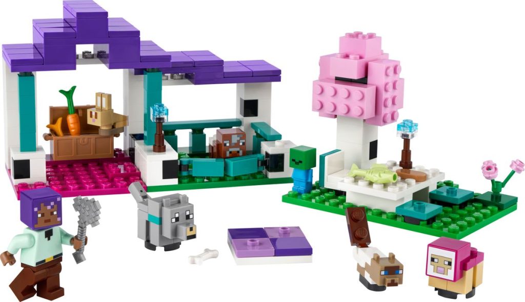 LEGO Minecraft 21253 The Animal Sanctuary 2 1024x589