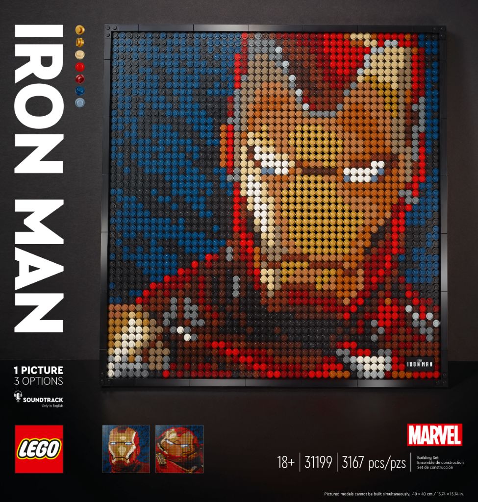 LEGO Art 31199 Marvel Studios Iron Man 10