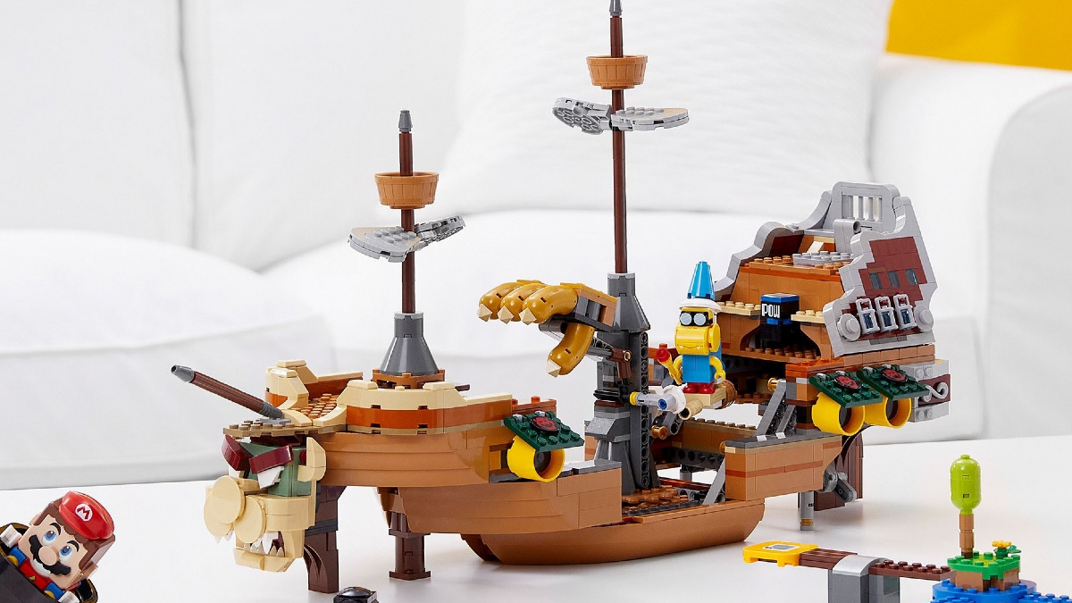 30% off LEGO Super Mario 71391 Bowser’s Airship Expansion Set at John Lewis