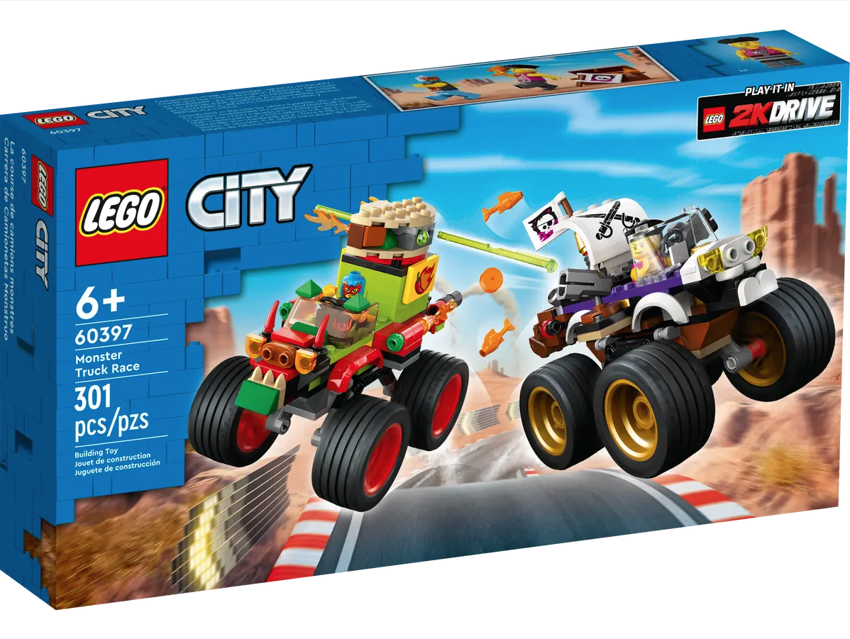 LEGO City 60397 Monster Truck Race box front