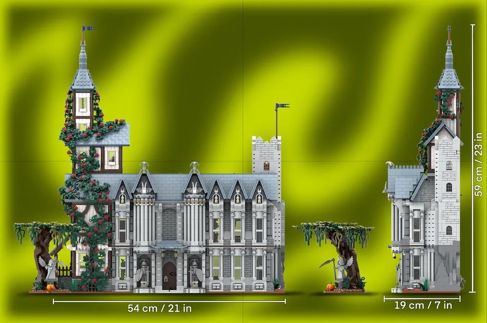 LEGO Ideas Scooby Doo And the Ravenwood Mansion 7