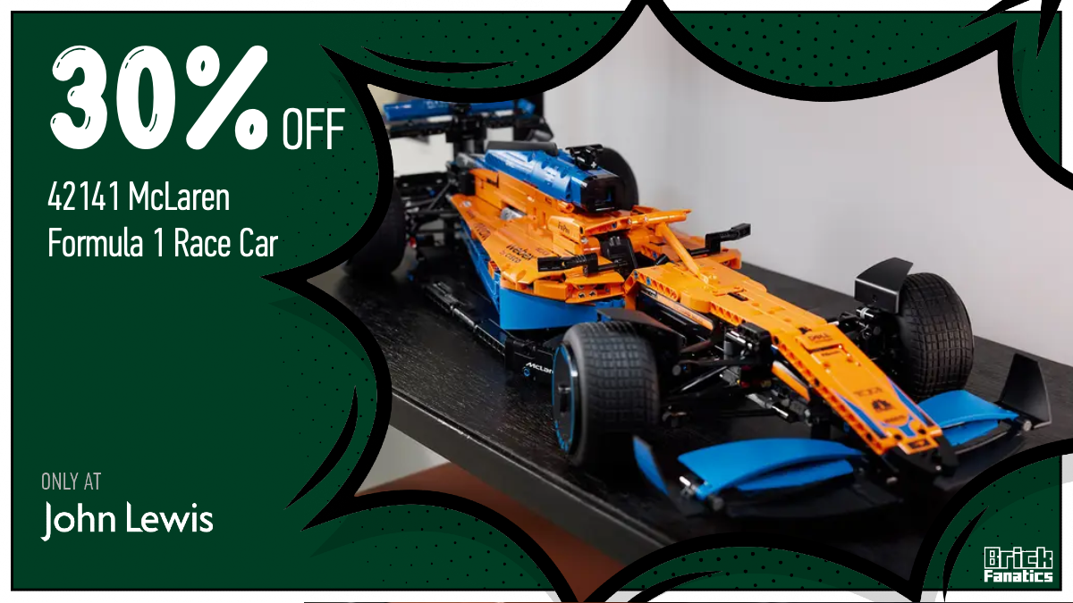 Race to John Lewis to save £51 on 42141 McLaren Formula 1 Race Car