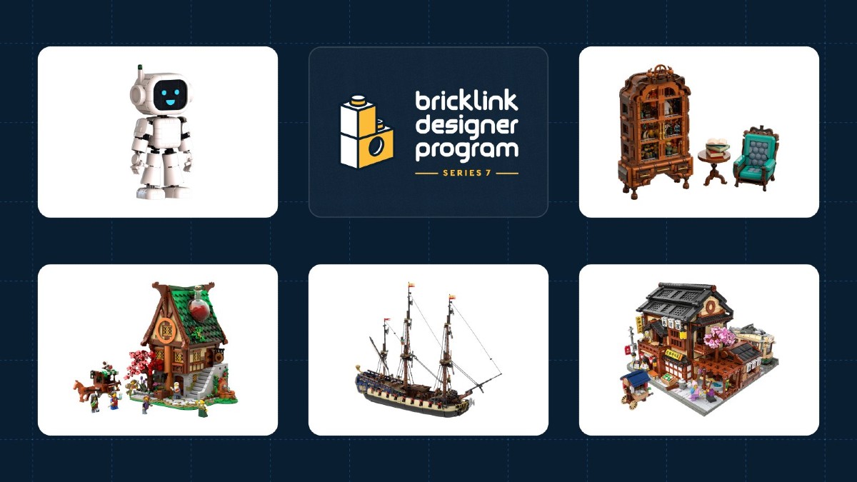 BrickLink Designer Program Series 7 LEGO sets are starting to ship