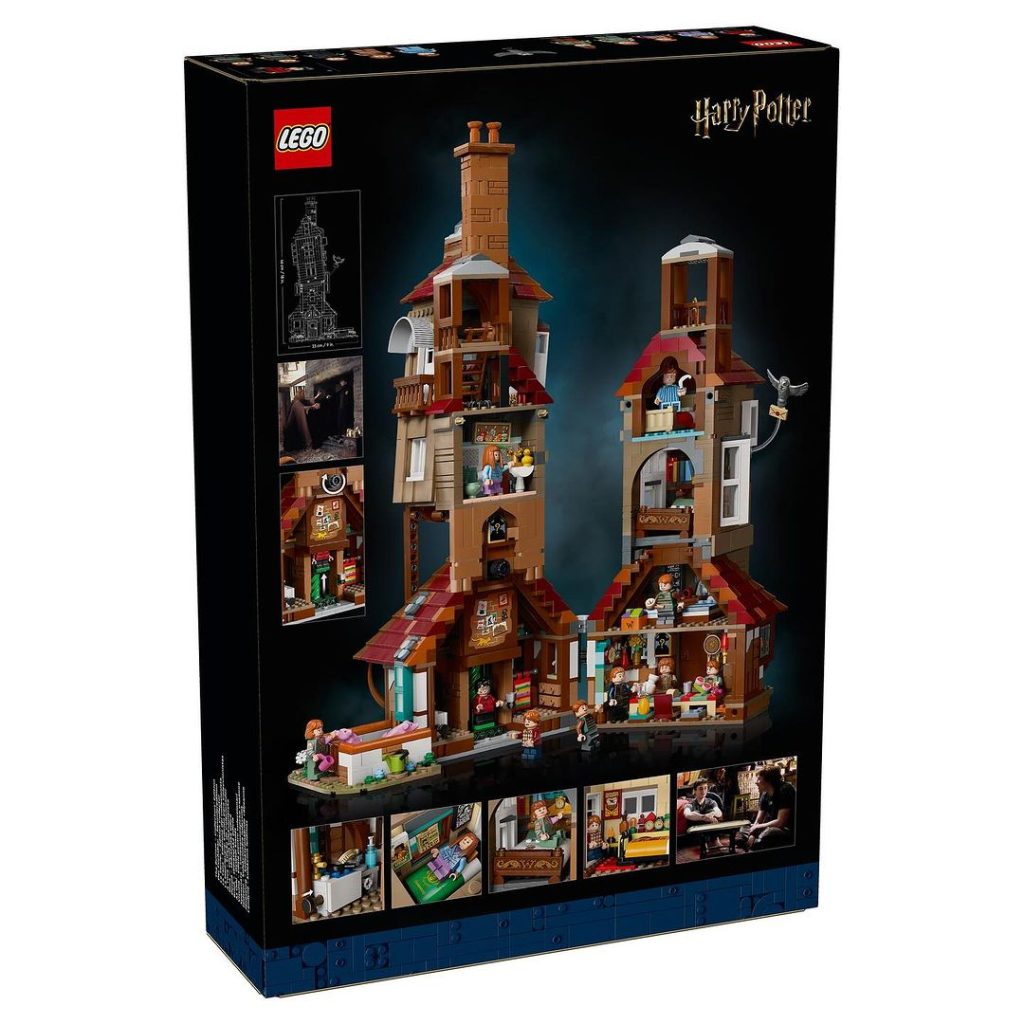 Lucky Bricks LEGO Harry Potter 76437 The Burrow Collectors Edition 3 1024x1024