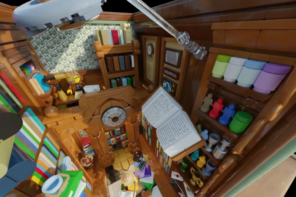 LEGO Ideas book nook laboratory 3 1024x683