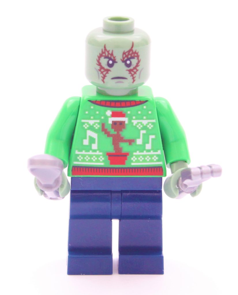 lego marvel 76231 GOTG Advent Calendar review drax 2 825x1024