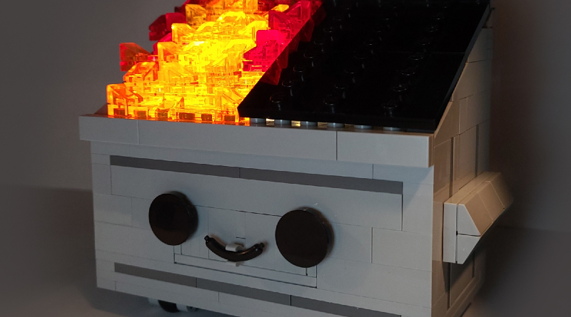 Brick Pic of the Day: Dumpster