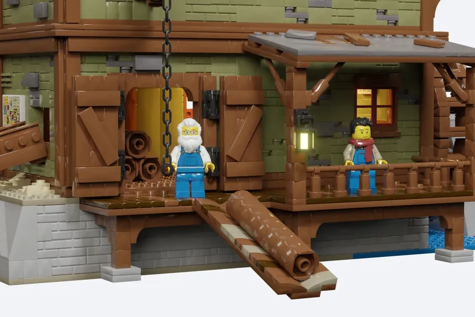 LEGO Ideas OGEL CREEK SAW MILL 7