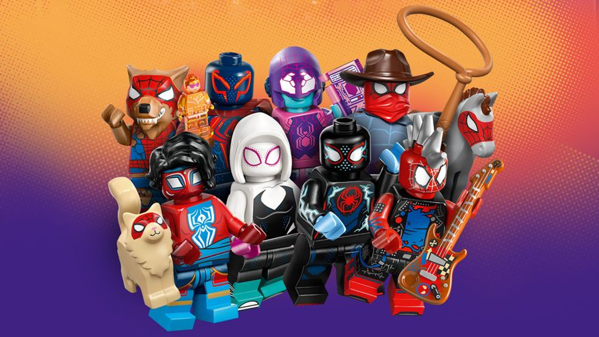 LEGO Spider-Verse minifigures UK stock has landed