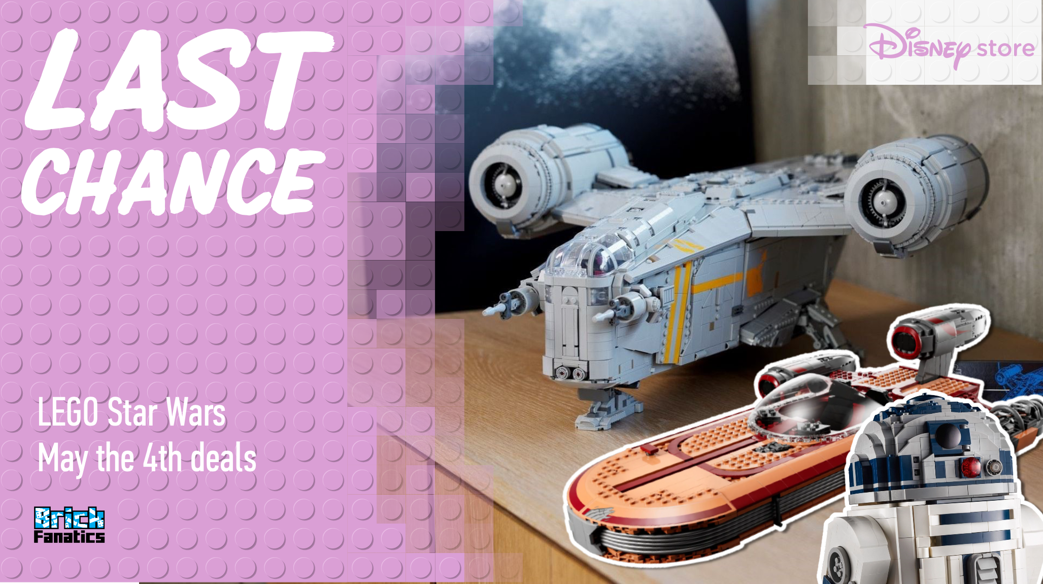 One day left to save on LEGO Star Wars May the 4th deals at Disney