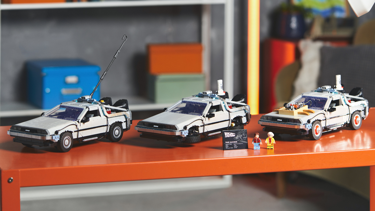 LEGO store launch event reported for 10300 Back to the Future Time Machine