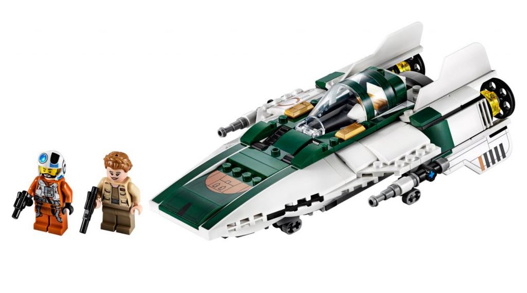 Double VIP points deal on LEGO Star Wars 75248 Resistance A-wing Starfighter
