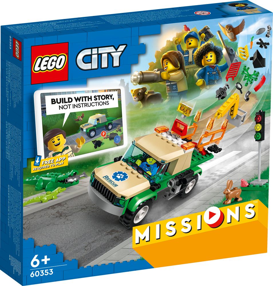 60353 Animal Rescue Missions box